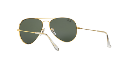 Ray-Ban Gold Full Rim Aviator Sunglasses RB3025I 0015 55 – Classic Stylish Eyewear