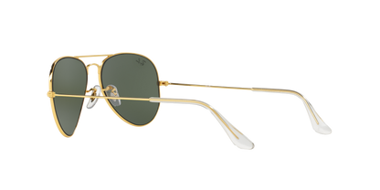 Ray-Ban Gold Full Rim Aviator Sunglasses RB3025I 0015 55 – Classic Stylish Eyewear