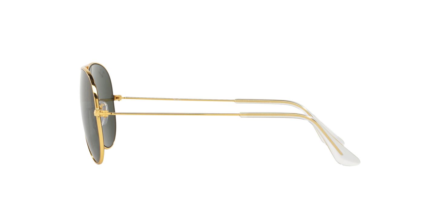 Ray-Ban Gold Full Rim Aviator Sunglasses RB3025I 0015 55 – Classic Stylish Eyewear