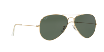 Ray-Ban Aviator Classic Sunglasses RB3025I L0205 58 – Timeless Gold Frame with G-15 Green Lenses