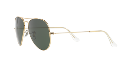 Ray-Ban Aviator Classic Sunglasses RB3025I L0205 58 – Timeless Gold Frame with G-15 Green Lenses