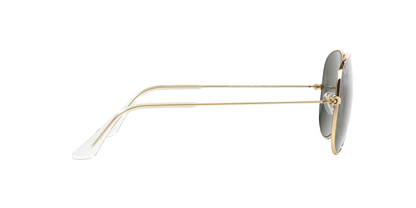 Ray-Ban Aviator Classic Sunglasses RB3025I L0205 58 – Timeless Gold Frame with G-15 Green Lenses