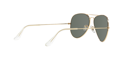 Ray-Ban Aviator Classic Sunglasses RB3025I L0205 58 – Timeless Gold Frame with G-15 Green Lenses