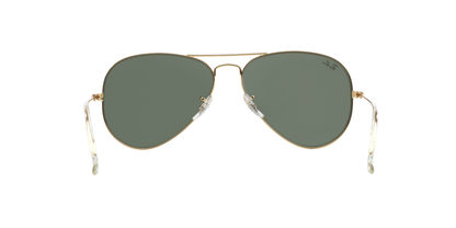 Ray-Ban Aviator Classic Sunglasses RB3025I L0205 58 – Timeless Gold Frame with G-15 Green Lenses