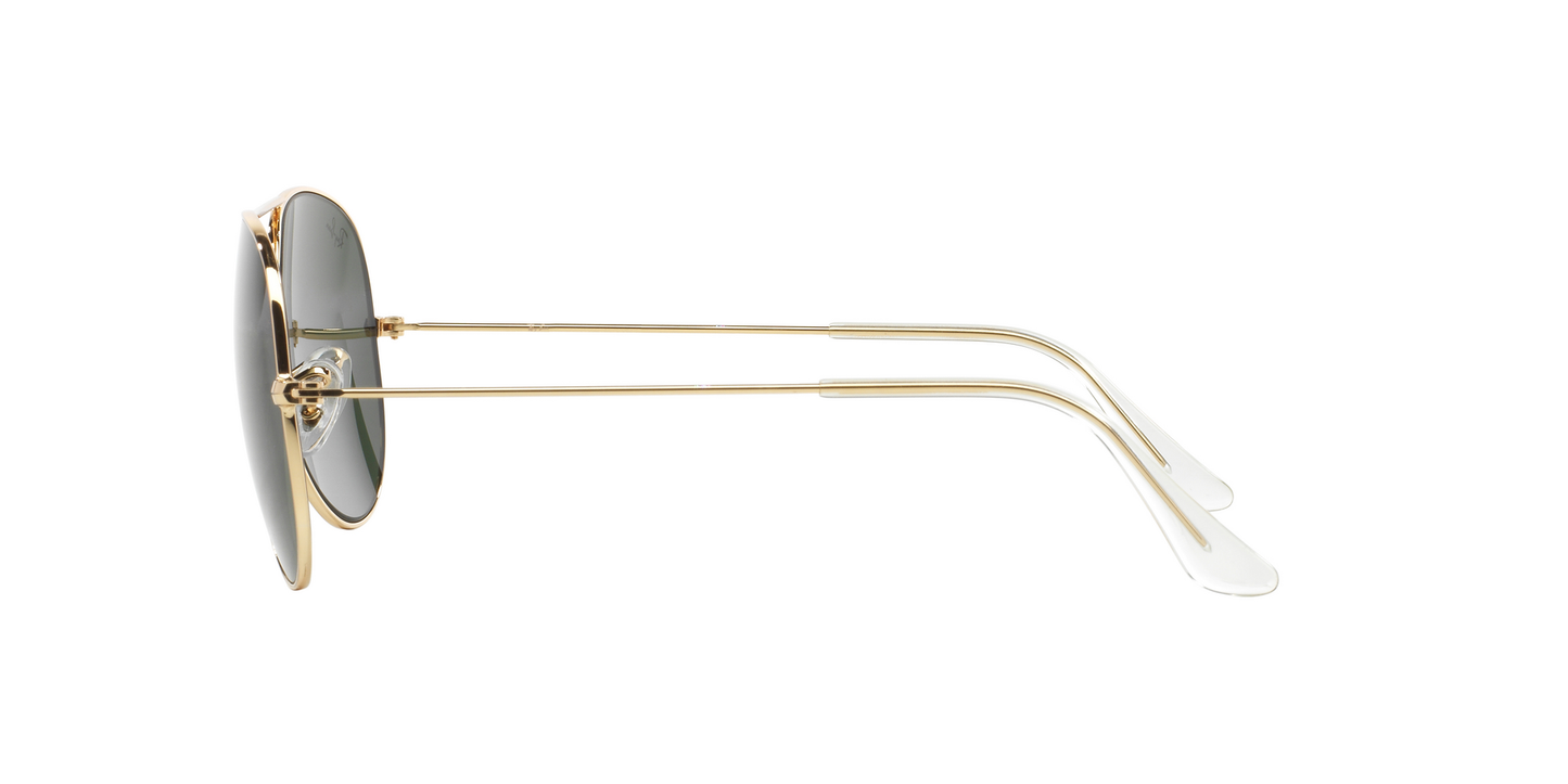 Ray-Ban Aviator Classic Sunglasses RB3025I L0205 58 – Timeless Gold Frame with G-15 Green Lenses