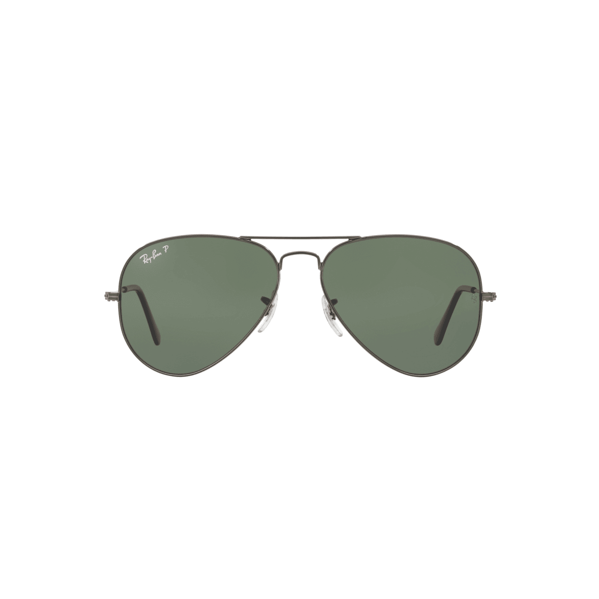 Ray-Ban RB3025I 004/58 Aviator Sunglasses – Silver Frame, Polarized Green Lenses, 58mm Medium Size