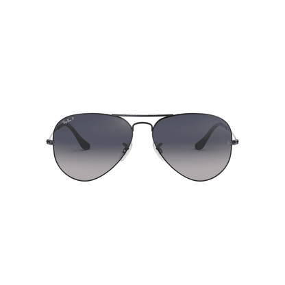 Ray-Ban RB3025 004/78 Aviator Sunglasses – Polarized Grey Gradient Lenses, Gunmetal
