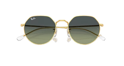 Ray-Ban RB3565 001/BH 53mm Golden Sunglasses – Iconic Hexagonal Eyewear