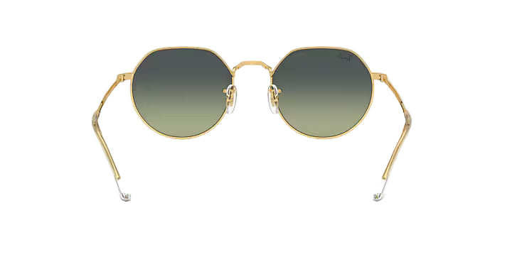 Ray-Ban RB3565 001/BH 53mm Golden Sunglasses – Iconic Hexagonal Eyewear