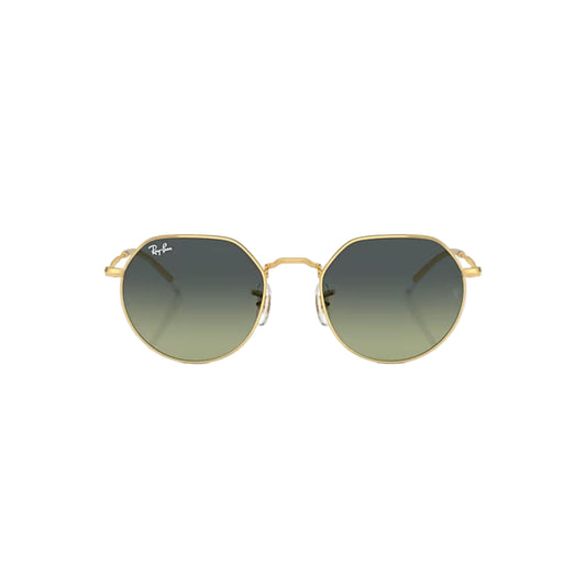 Ray-Ban RB3565 001/BH 53mm Golden Sunglasses – Iconic Hexagonal Eyewear