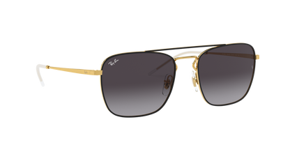 Ray-Ban RB3588 9054/8G Sunglasses – 55mm Light Grey Gradient to Dark Grey Lenses