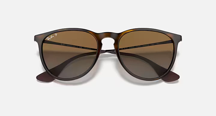 Ray-Ban Erika Sunglasses RB4171 710/T5 – Havana Frame, Gradient Brown Lens, 54mm