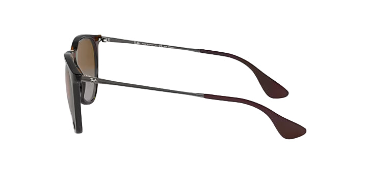 Ray-Ban Erika Sunglasses RB4171 710/T5 – Havana Frame, Gradient Brown Lens, 54mm