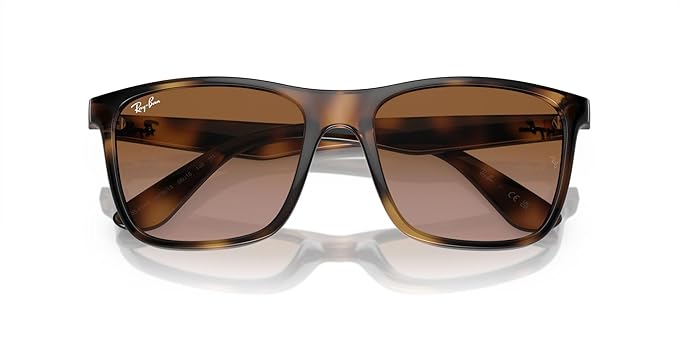 Ray-Ban Men’s Square Sunglasses – Gradient Brown Lens | Model RB4349I 67481356
