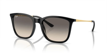 Ray-Ban RB4410I 601/11 55 Women's Sunglasses – Protective Black Frame with Grey Standard Lenses
