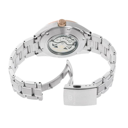 Orient Star Silver Dial Analog Automatic Men's Watch RE-AV0123G00B