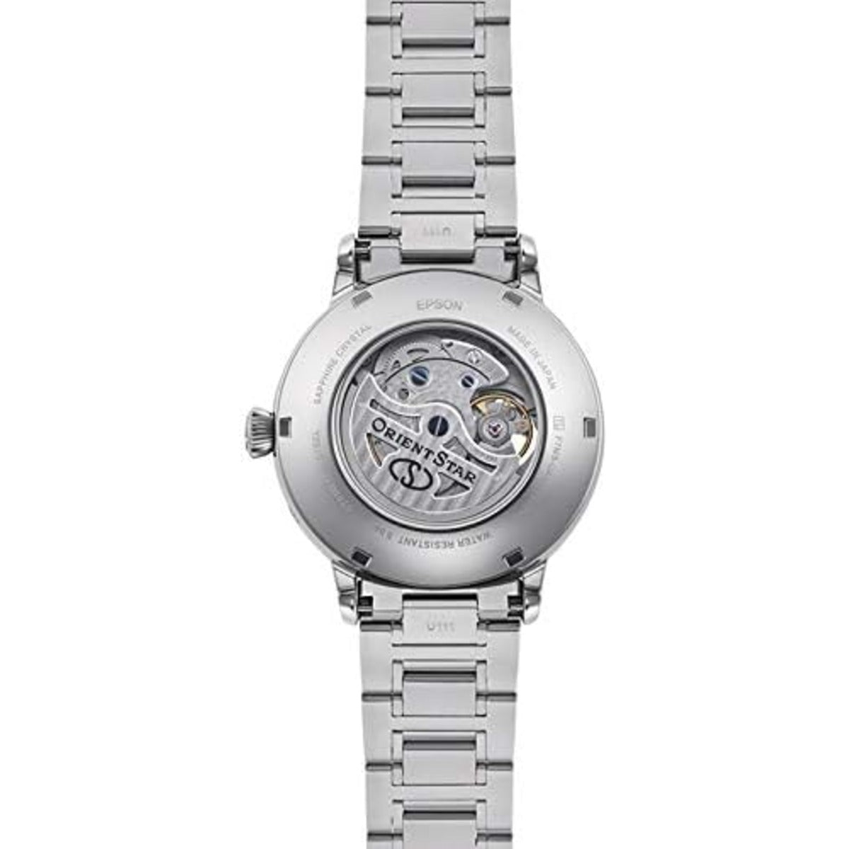 Orient Star Moon Phase Skeleton White Dial Automatic Men's Watch RE-AY0102S