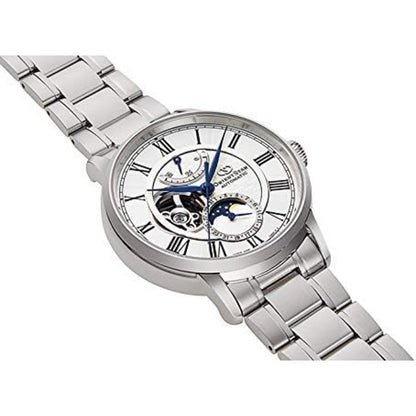 Orient Star Moon Phase Skeleton White Dial Automatic Men's Watch RE-AY0102S