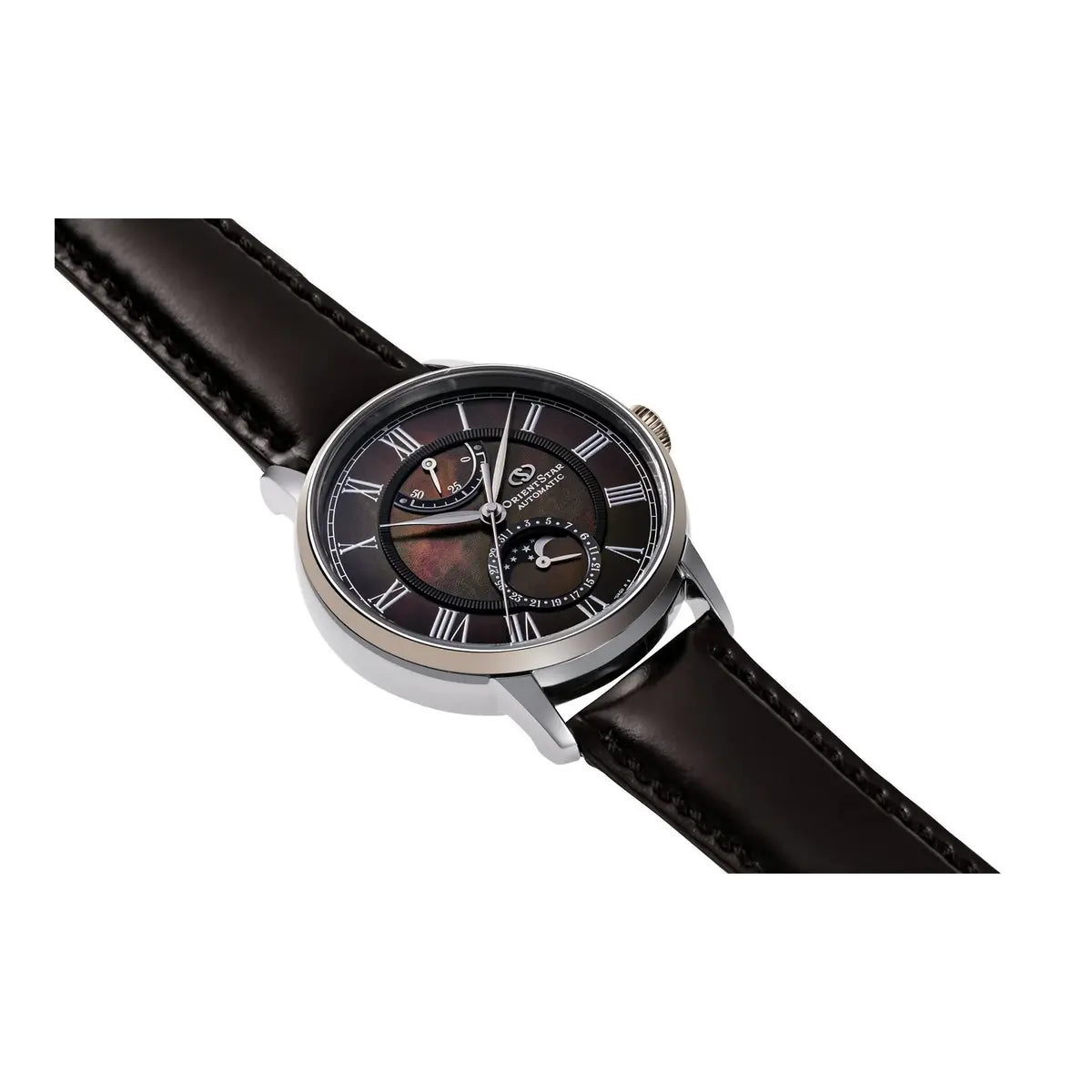 Orient Star Classic Moon Phase Skeleton Automatic Men's Watch RE-AY0121A00B