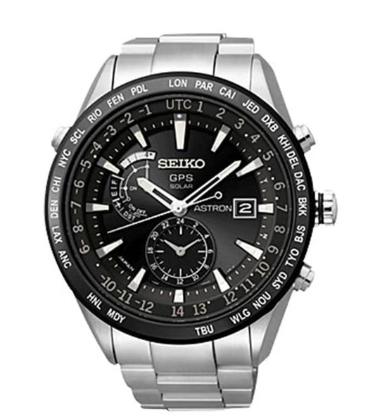 Astron Chronograph Black 47mm Dial Men's Watch - SAST021G