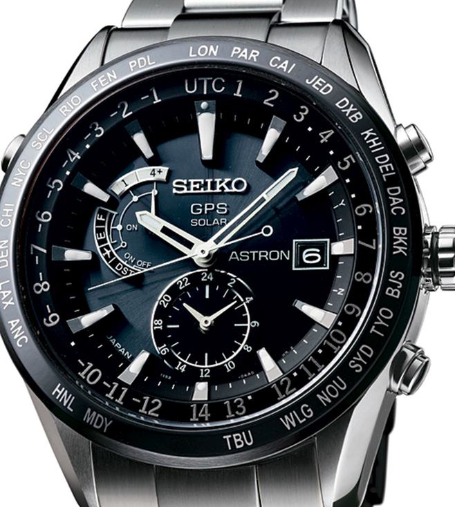 Astron Chronograph Black 47mm Dial Men's Watch - SAST021G