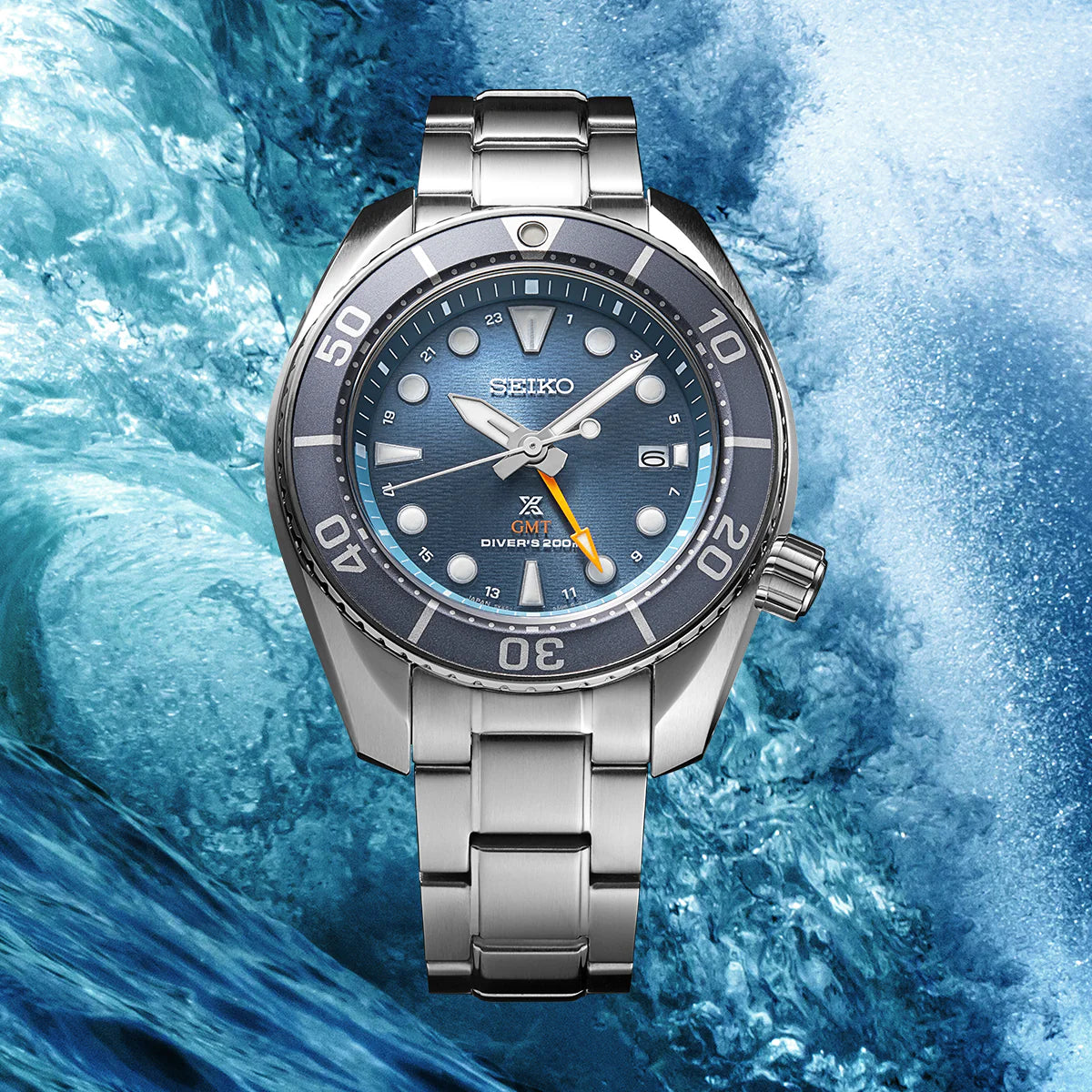 SFK001J1 | SEIKO Prospex Aqua SUMO Solar GMT Diver