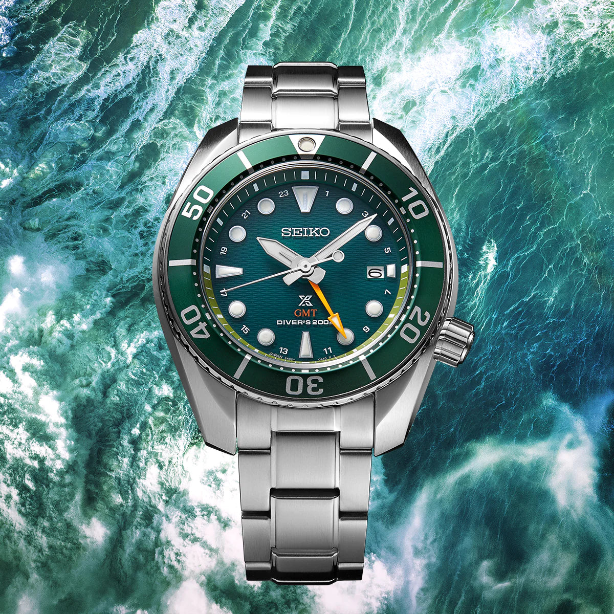 SFK003J1 | SEIKO Prospex Male Green Solar Stainless steel Watch