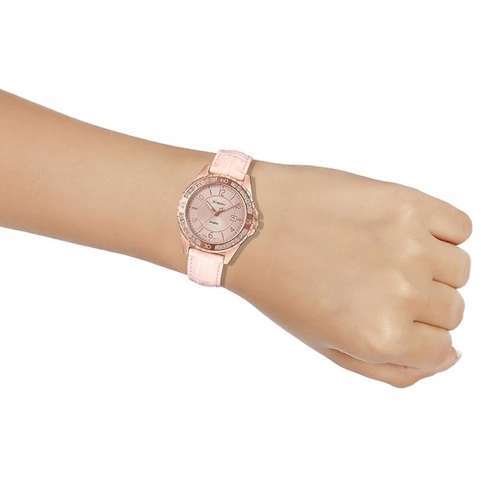 Casio SHE-4532PGL-4AUDF SH203 Analog Pink Dial Women's Watch-