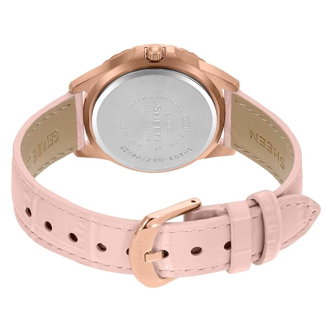 Casio SHE-4532PGL-4AUDF SH203 Analog Pink Dial Women's Watch-