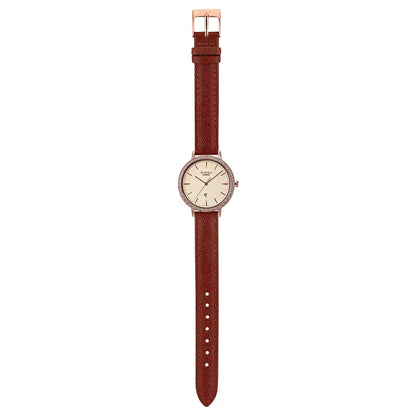 Casio SHEEN SHE-4535YGL-9AUDF - SH229 Pink Gold IP - Women's Watch