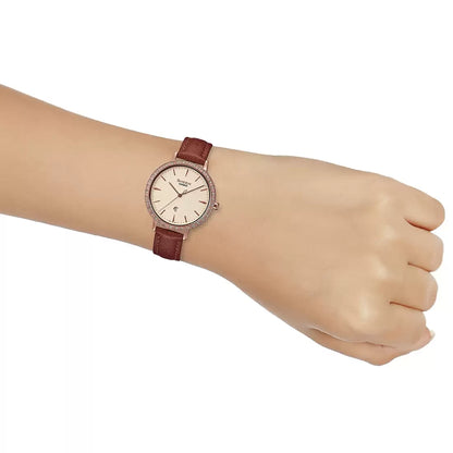 Casio SHEEN SHE-4535YGL-9AUDF - SH229 Pink Gold IP - Women's Watch