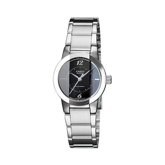 Casio ENTICER LADIES LTP-1230D-1CDF - SH33 Silver Analog - Women's Watch