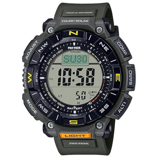 Casio PRG-340-3DR SL110 Protrek Digital Silicon Men's Watch