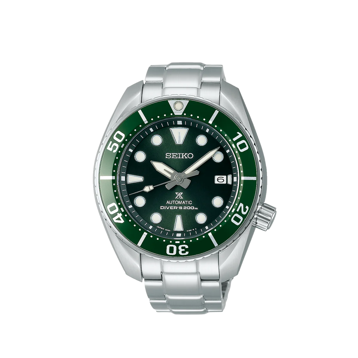 SPB103J1 | SEIKO Prospex Male Green Stainless Steel Automatic Chronograph Watch