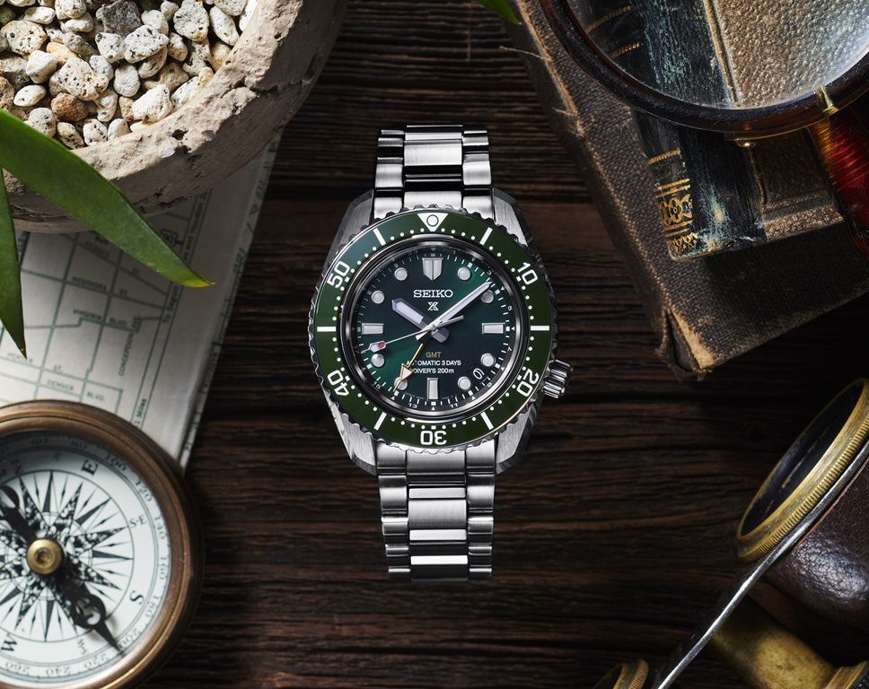 Seiko Prospex Marine Green Automatic GMT  - SPB381J1