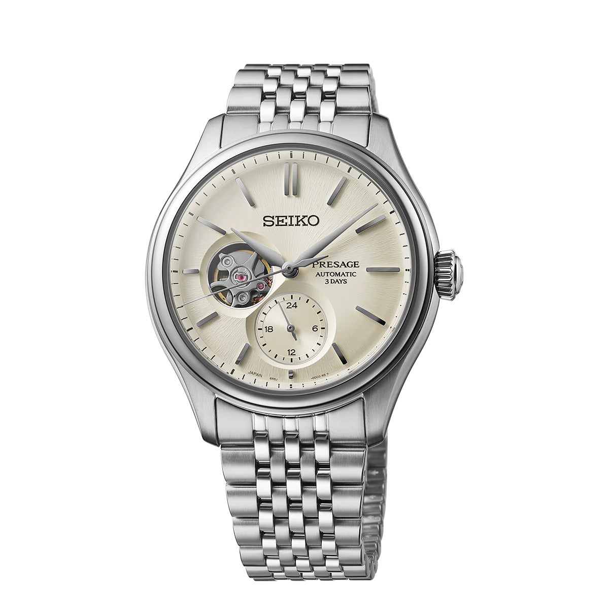 SPB469J1 Seiko | Presage Classic Series ‘Shiro-iro’ Open heart Watch (Men)