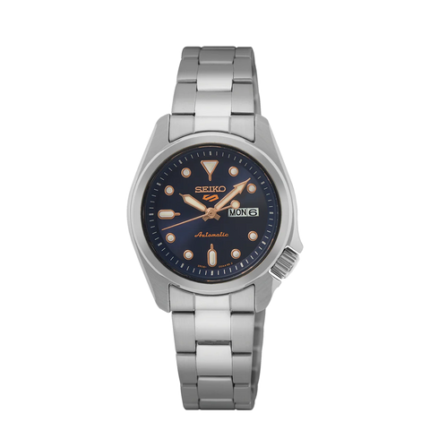 Seiko 5 Sports Compact Automatic Blue Dial Women's Watch - SRE003K1 - Buy Now at Sai Creations Watches