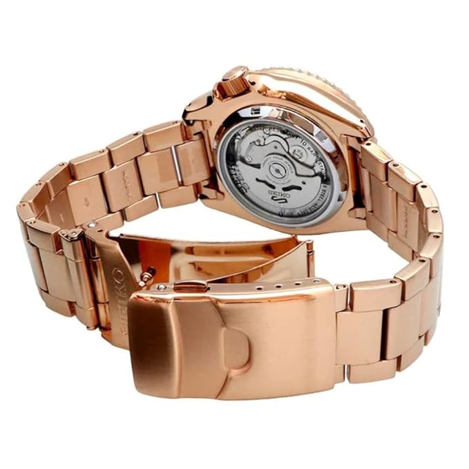 Seiko Sport Automatic Rose Gold Dial Analog Men Watch - SRPE72K1
