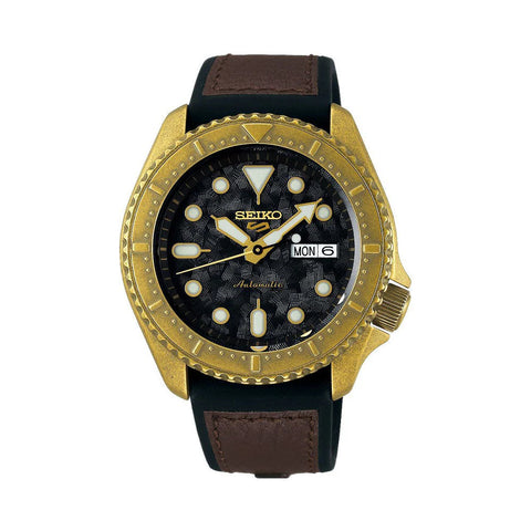 Seiko 5 Sports Automatic Black Dial Men's Watch - SRPE80K1 - Buy Now at Sai Creations Watches