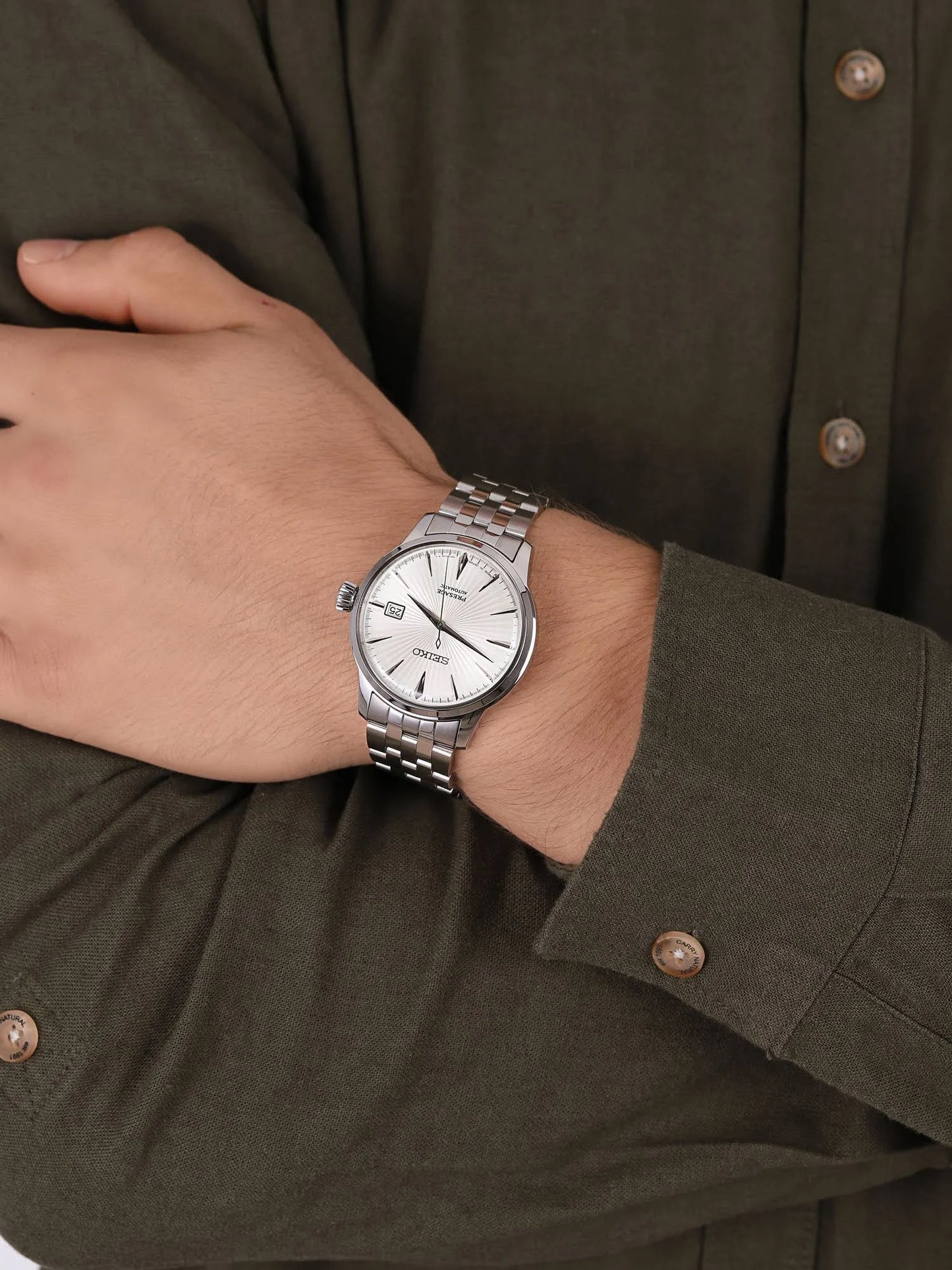 SEIKO Presage Cocktail Automatic Watch For Men SRPG23J1