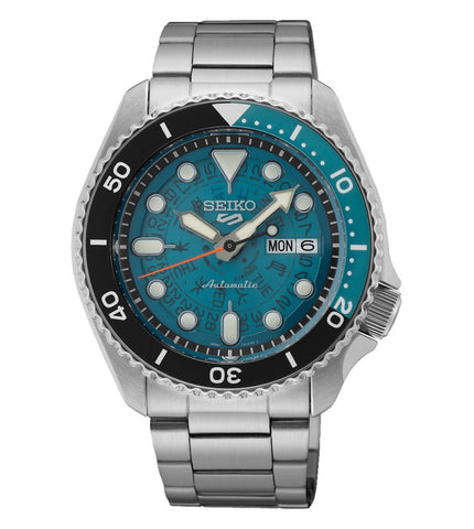 SRPJ45K1 SEIKO 5 | Sports Round Blue Dial Analog Watch (Men) - Buy Now at Sai Creations Watches