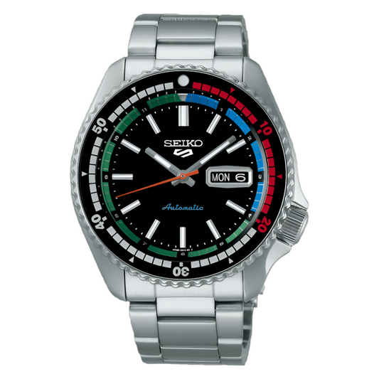 SEIKO Sports Regatta Retro Timer Automatic Analog Watch for Men - SRPK13K1