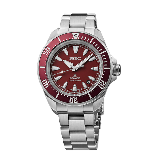 SEIKO Prospex 4R Red ‘Shog-urai’ Diver's Men Watch SRPL11K1
