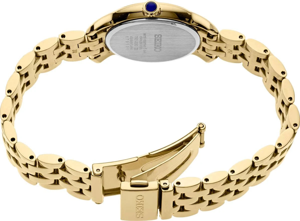 Seiko Discover More Analog White Dial Women Watch SRZ520P1