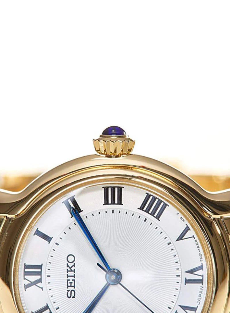 Seiko Discover More Analog White Dial Women Watch SRZ520P1
