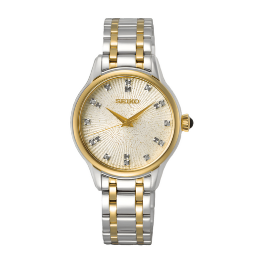 SEIKO Classic Diamond Index Women Watch SRZ550P1