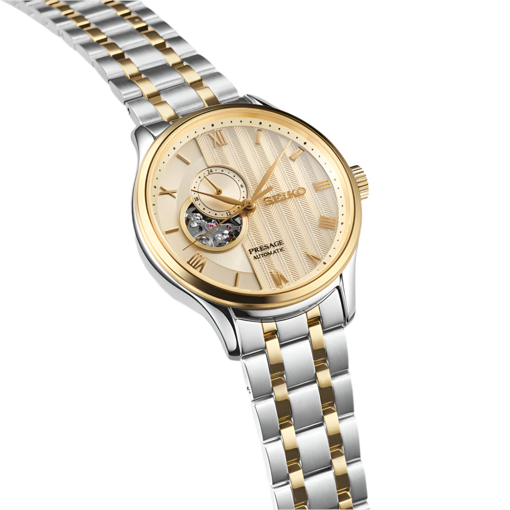Seiko Presage Japanese Zen Gardens Automatic Men Watch - SSA464J1