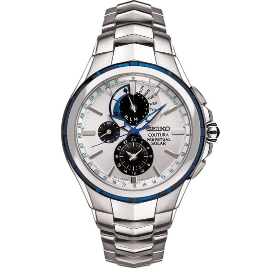 SEIKO Coutura Multifunction Watch for Men - SSC787P9