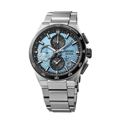 Astron ‘Starfull Sky’ 5X GPS Solar Chrono 14 Jewels Limited Edition Men's Watch - SSH157J1 - Buy Now at Sai Creations Watches