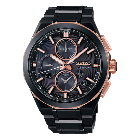 Astron GPS Solar Dual-Time Chronograph 5X83 - SSH158J1 - Buy Now at Sai Creations Watches